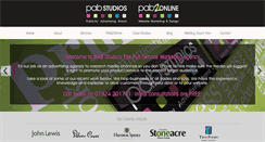 Desktop Screenshot of pabstudios.co.uk